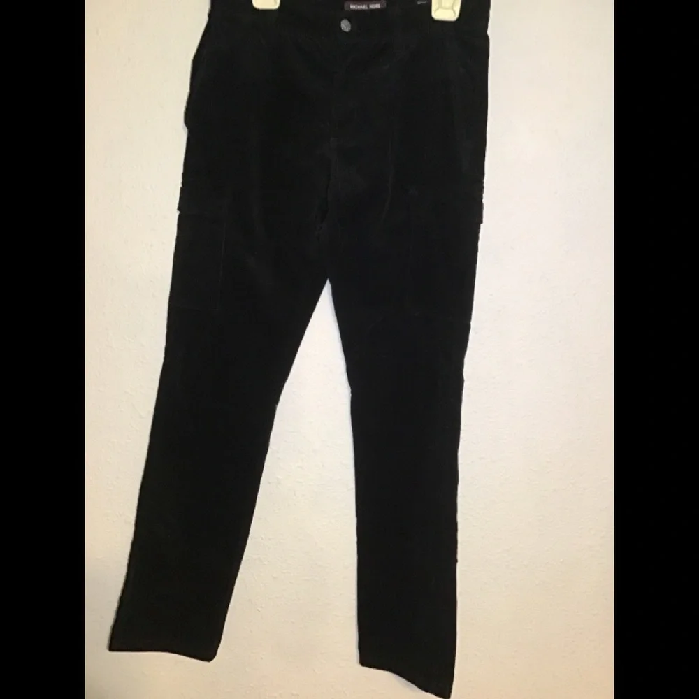 Michael kors black corduroy cargo pants size 30